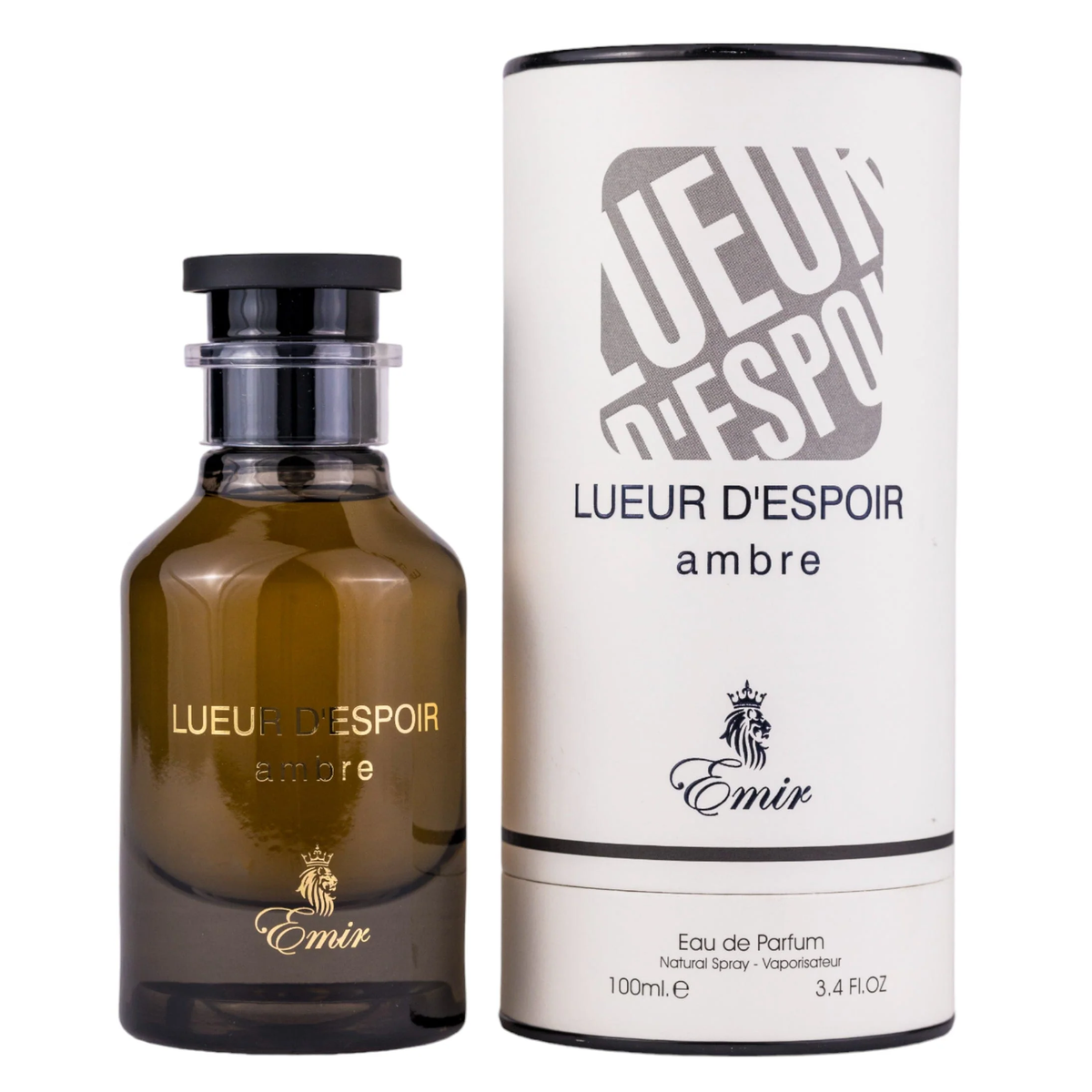 Lueur D'Espoir Ambre by Emir 100ml EDP - Perfume NZ is the leading wholesale distributor of brand name perfumes and fragrances in New Zealand.
