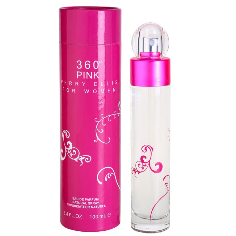 360 Pink by Perry Ellis 100ml EDP for Women - Perfume NZ is the leading wholesale distributor of brand name perfumes and fragrances in New Zealand.
