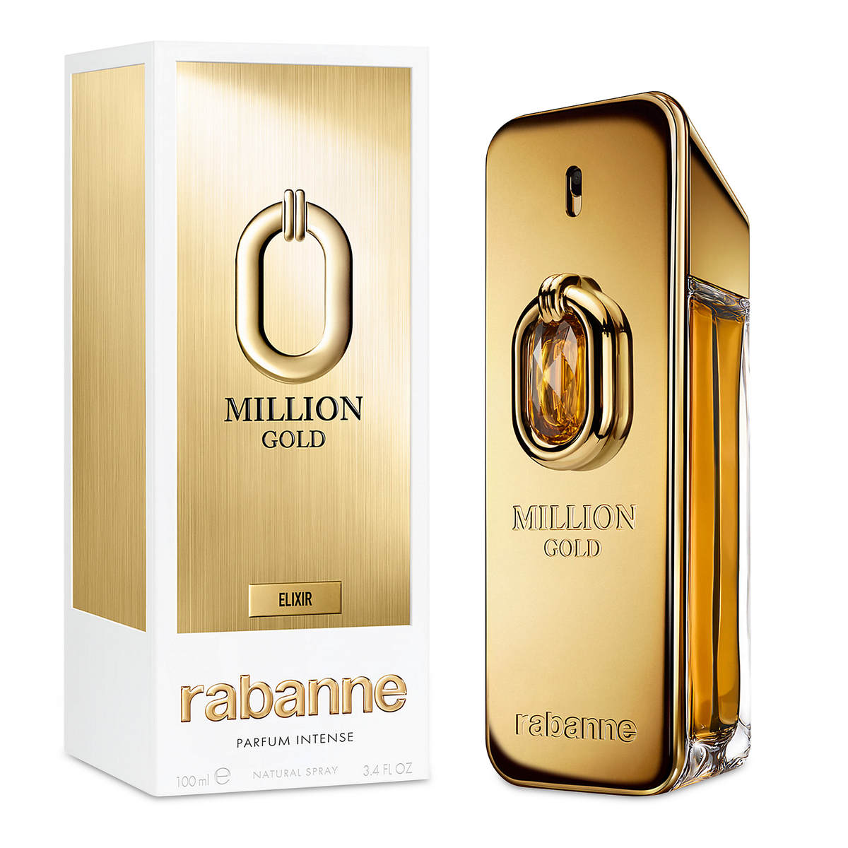 Million Gold Elixir by Paco Rabanne 100ml Parfum Intense - Perfume NZ is the leading wholesale distributor of brand name perfumes and fragrances in New Zealand.