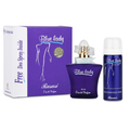 Blue Lady by Rasasi 40ml EDP 2 Piece Gift Set - Perfume NZ is the leading wholesale distributor of brand name perfumes and fragrances in New Zealand.