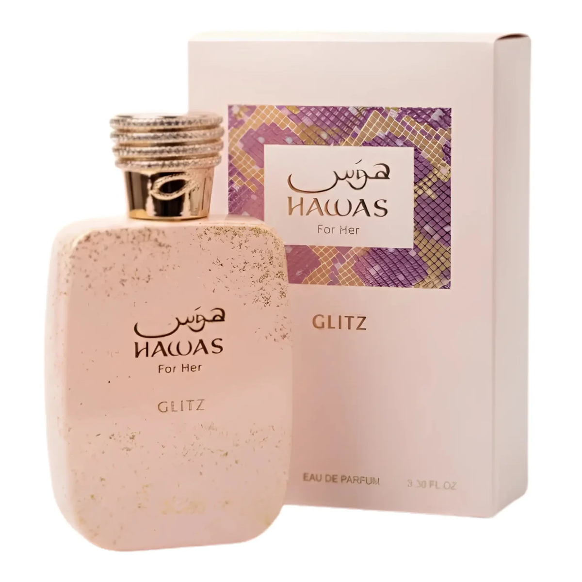 Hawas Glitz by Rasasi 100ml EDP for Women - Perfume NZ is the leading wholesale distributor of brand name perfumes and fragrances in New Zealand.