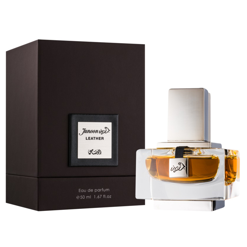 Junoon Leather by Rasasi 50ml EDP for Men - Perfume NZ is the leading wholesale distributor of brand name perfumes and fragrances in New Zealand.