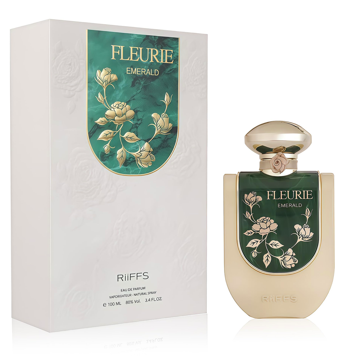 Fleurie Emerald by Riiffs 100ml EDP for Women - Perfume NZ is the leading wholesale distributor of brand name perfumes and fragrances in New Zealand.