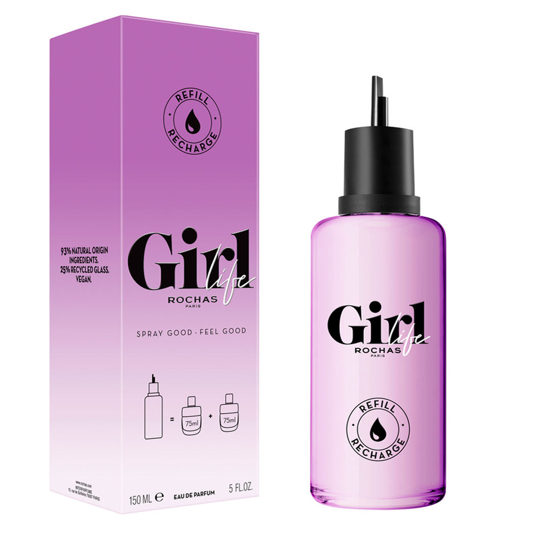 Rochas Girl Life by Rochas 150ml EDP Refill - Perfume NZ is the leading wholesale distributor of brand name perfumes and fragrances in New Zealand.