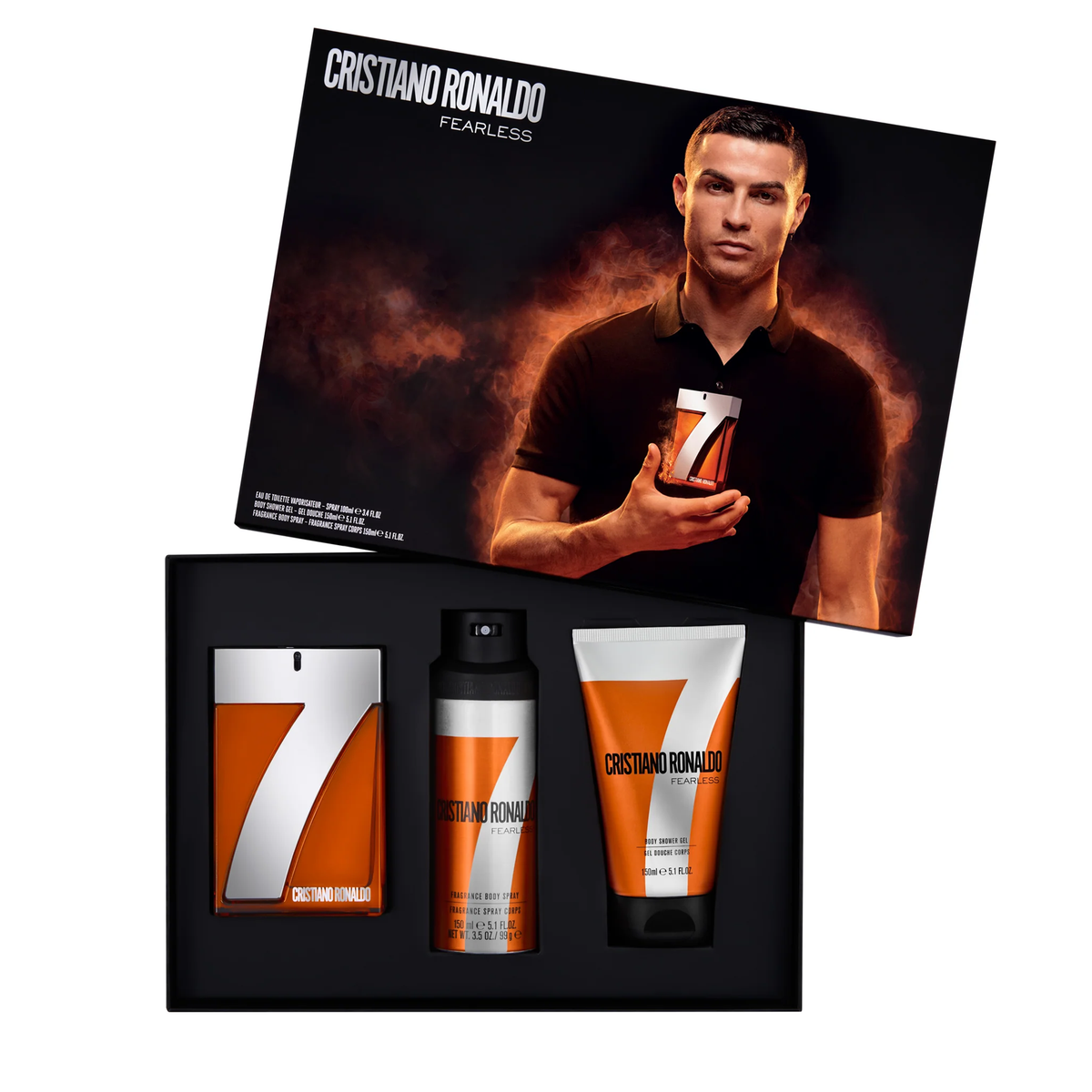 CR7 Fearless by Cristiano Ronaldo 100ml EDT 3 Piece Gift Set - Perfume NZ is the leading wholesale distributor of brand name perfumes and fragrances in New Zealand.