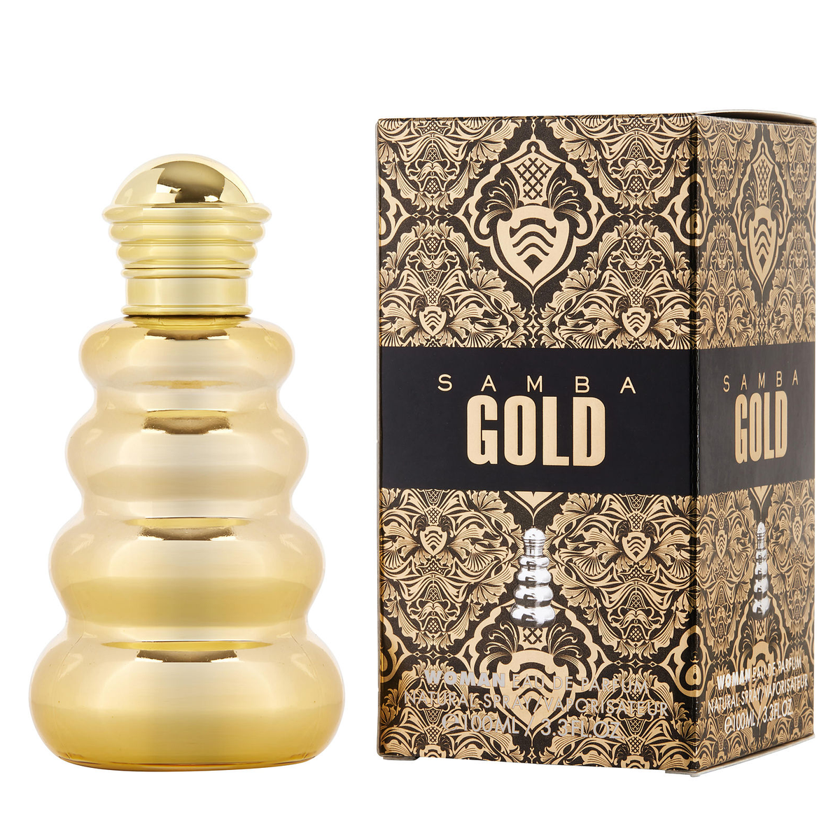 Samba Gold by Perfumer's Workshop 100ml EDP for Women - Perfume NZ is the leading wholesale distributor of brand name perfumes and fragrances in New Zealand.
