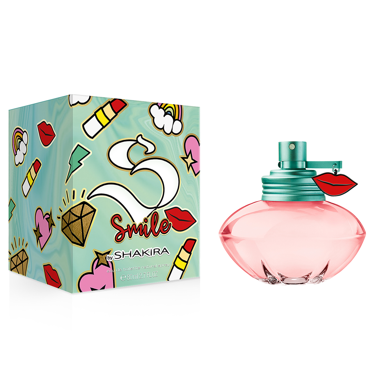 Smile by Shakira 80ml EDT for Women - Perfume NZ is the leading wholesale distributor of brand name perfumes and fragrances in New Zealand.
