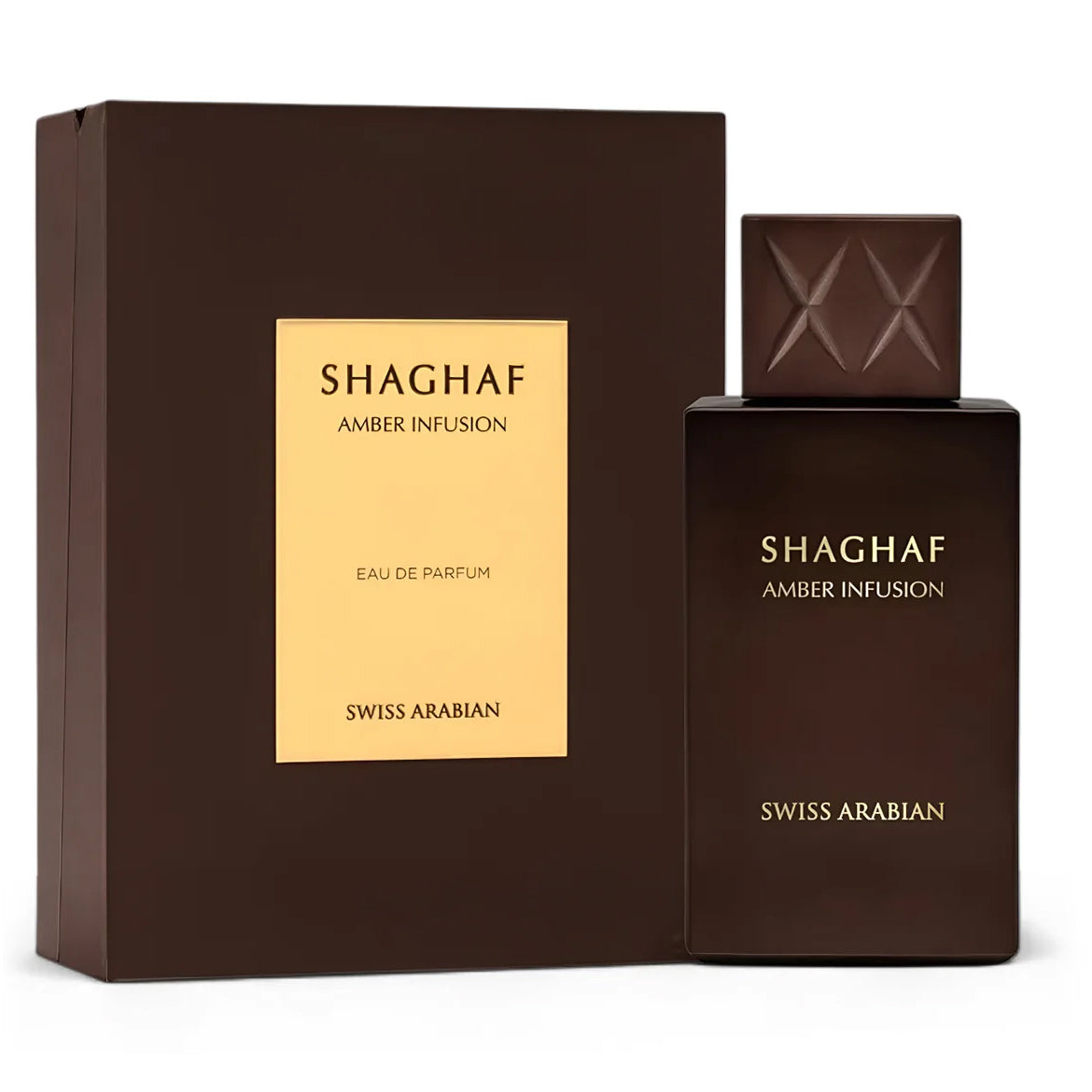 Shaghaf Amber Infusion by Swiss Arabian 75ml EDP - Perfume NZ is the leading wholesale distributor of brand name perfumes and fragrances in New Zealand.