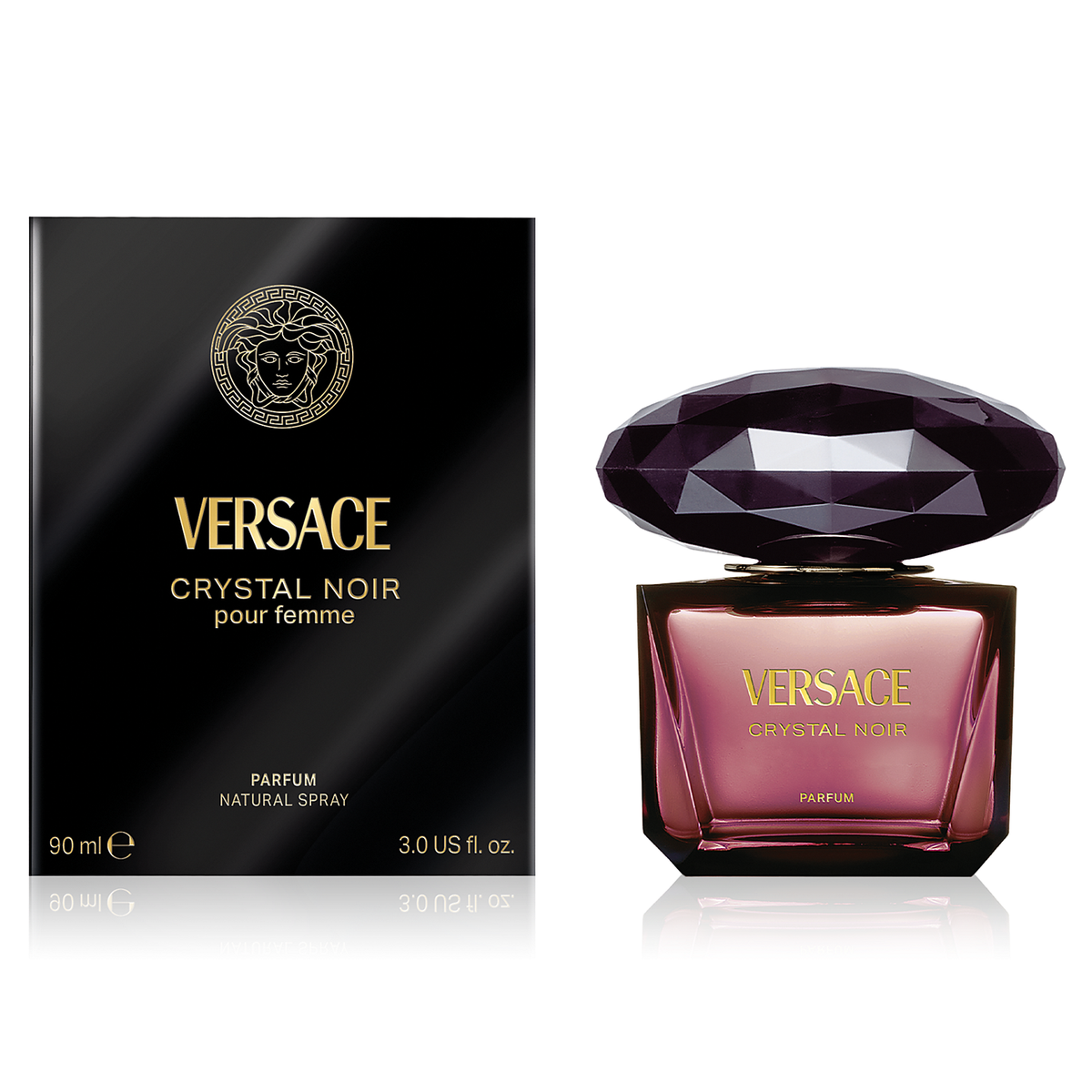 Crystal Noir by Versace 90ml Parfum for Women - Perfume NZ is the leading wholesale distributor of brand name perfumes and fragrances in New Zealand.