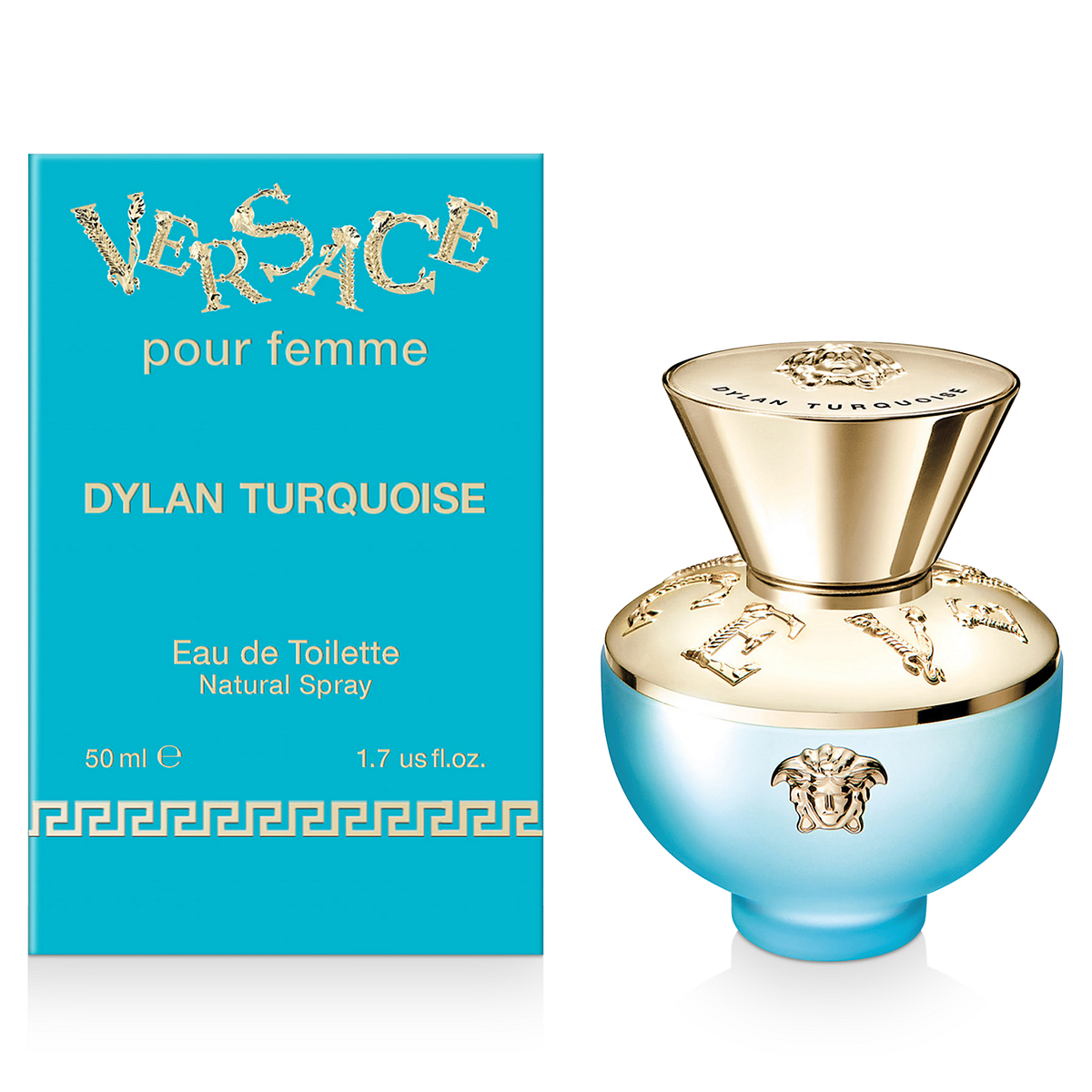 Dylan Turquoise Pour Femme by Versace 50ml EDT - Perfume NZ is the leading wholesale distributor of brand name perfumes and fragrances in New Zealand.