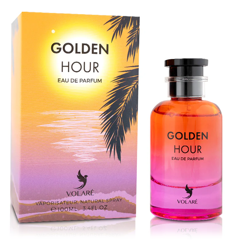 Golden Hour by Volare 100ml EDP - Perfume NZ is the leading wholesale distributor of brand name perfumes and fragrances in New Zealand.