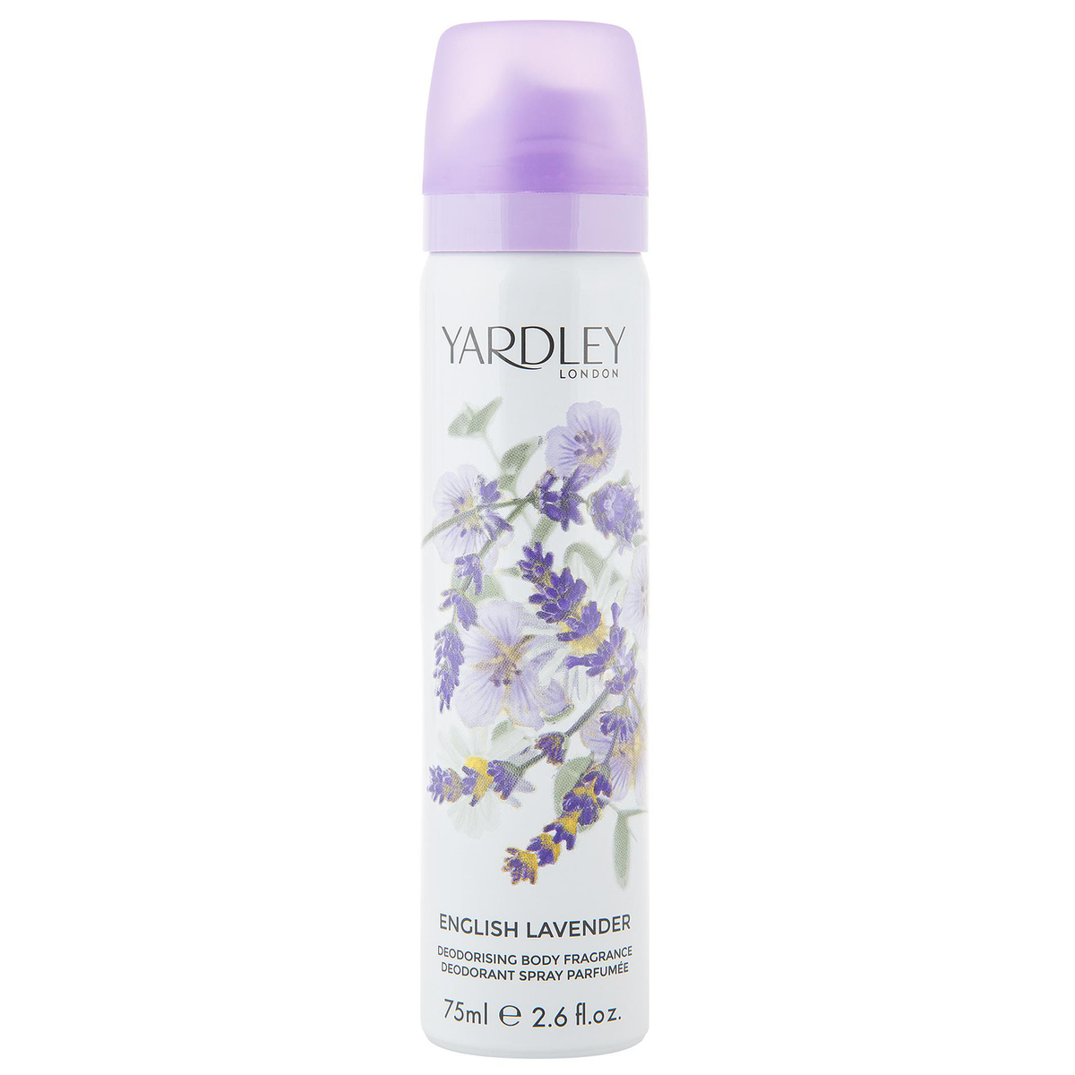 English Lavender by Yardley 75ml Deodorant Spray - Perfume NZ is the leading wholesale distributor of brand name perfumes and fragrances in New Zealand.